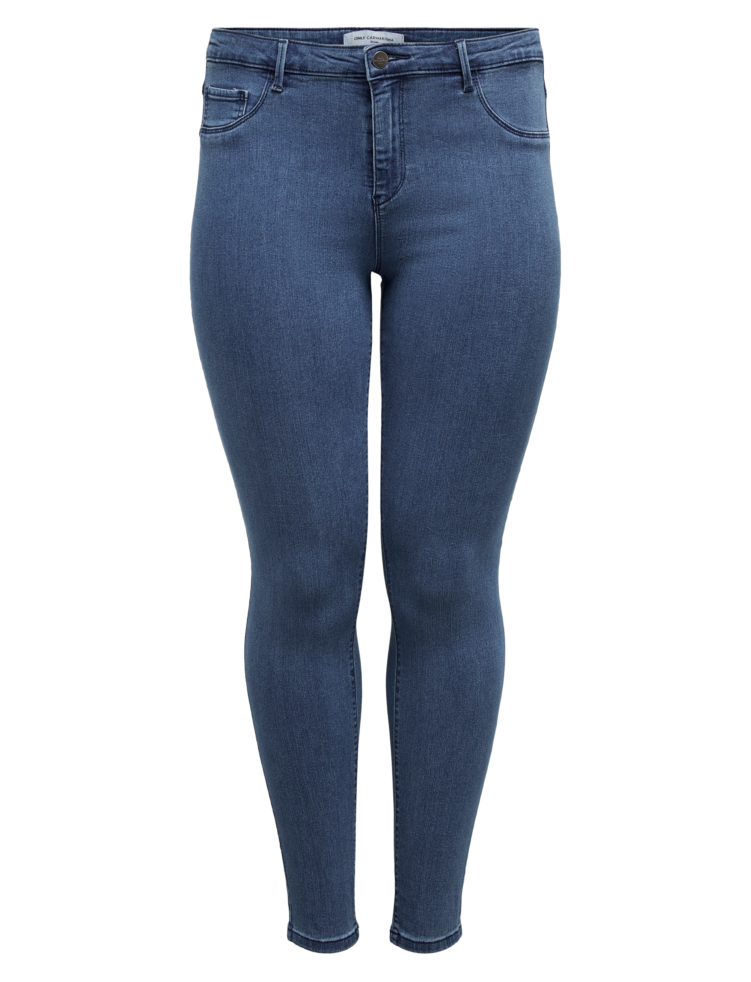 ONLY Carmakoma CARTHUNDER LIFE P UP REG SK DNM MBD NOOS - Teksad - MEDIUM BLUE DENIM / blue
