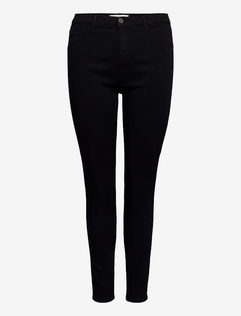 ONLY Carmakoma - CARSTORM LIFE PUSH UP HW SK JEANS NOOS - skinny jeans - black - 1