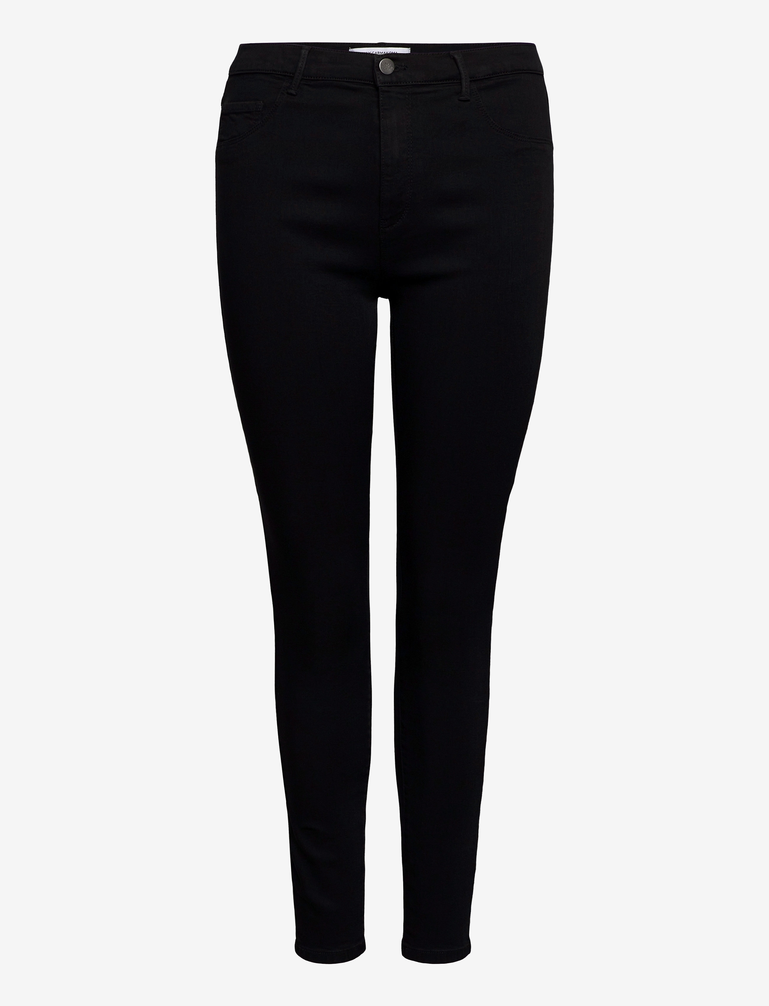 ONLY Carmakoma CARSTORM  LIFE PUSH UP HW SK JEANS  NOOS - Teksad - BLACK / black