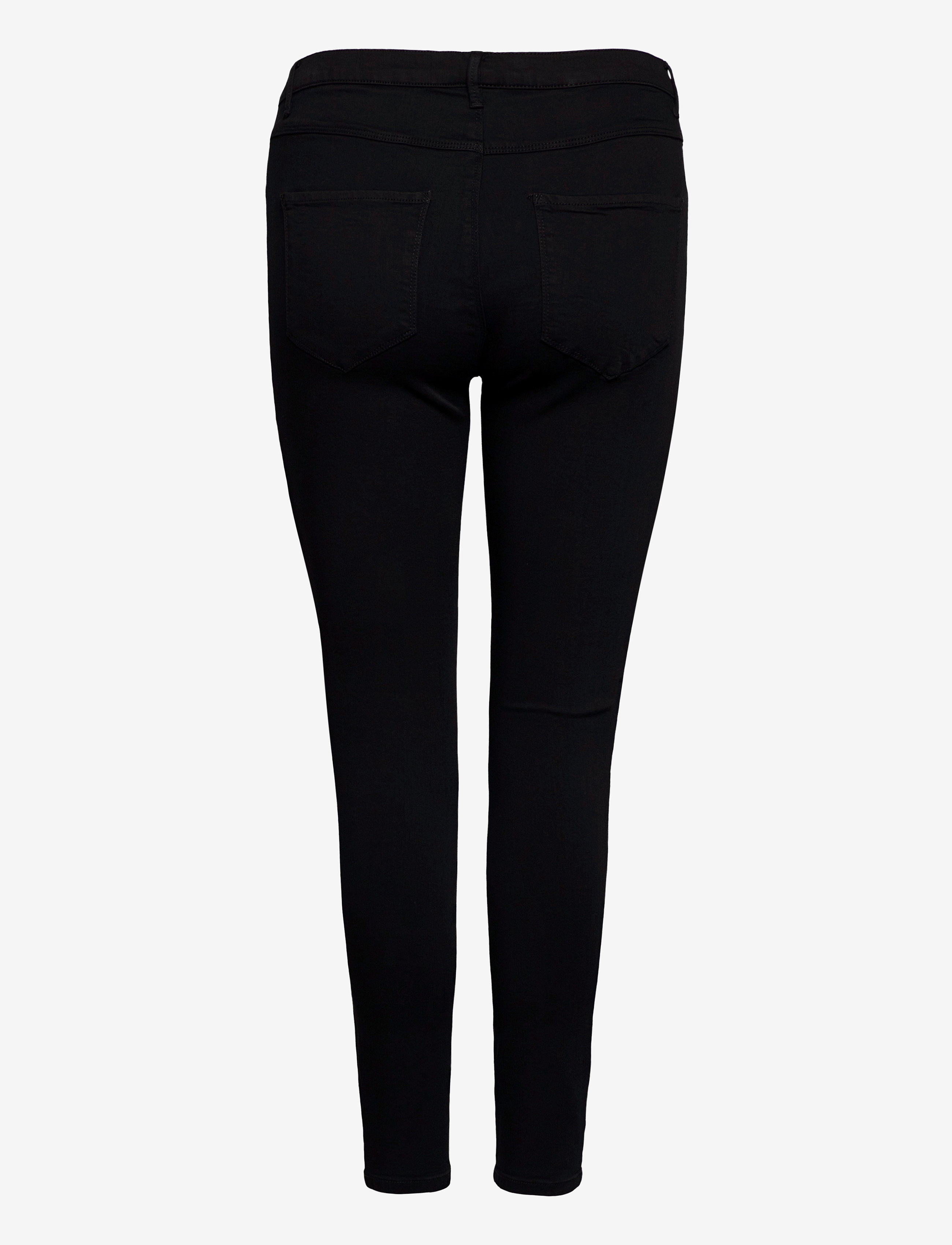 ONLY Carmakoma - CARSTORM LIFE PUSH UP HW SK JEANS NOOS - liibuvad teksad - black - 2