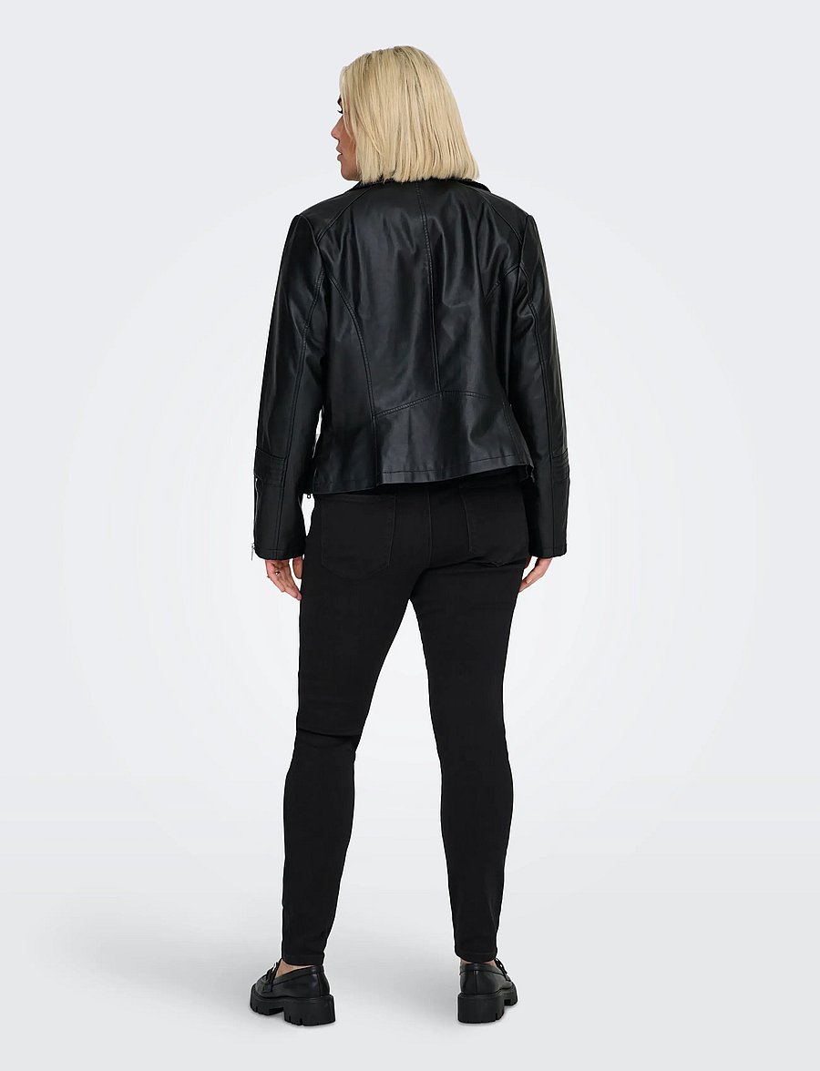 ONLY Carmakoma - CARSTORM LIFE PUSH UP HW SK JEANS NOOS - skinny jeans - black - 3