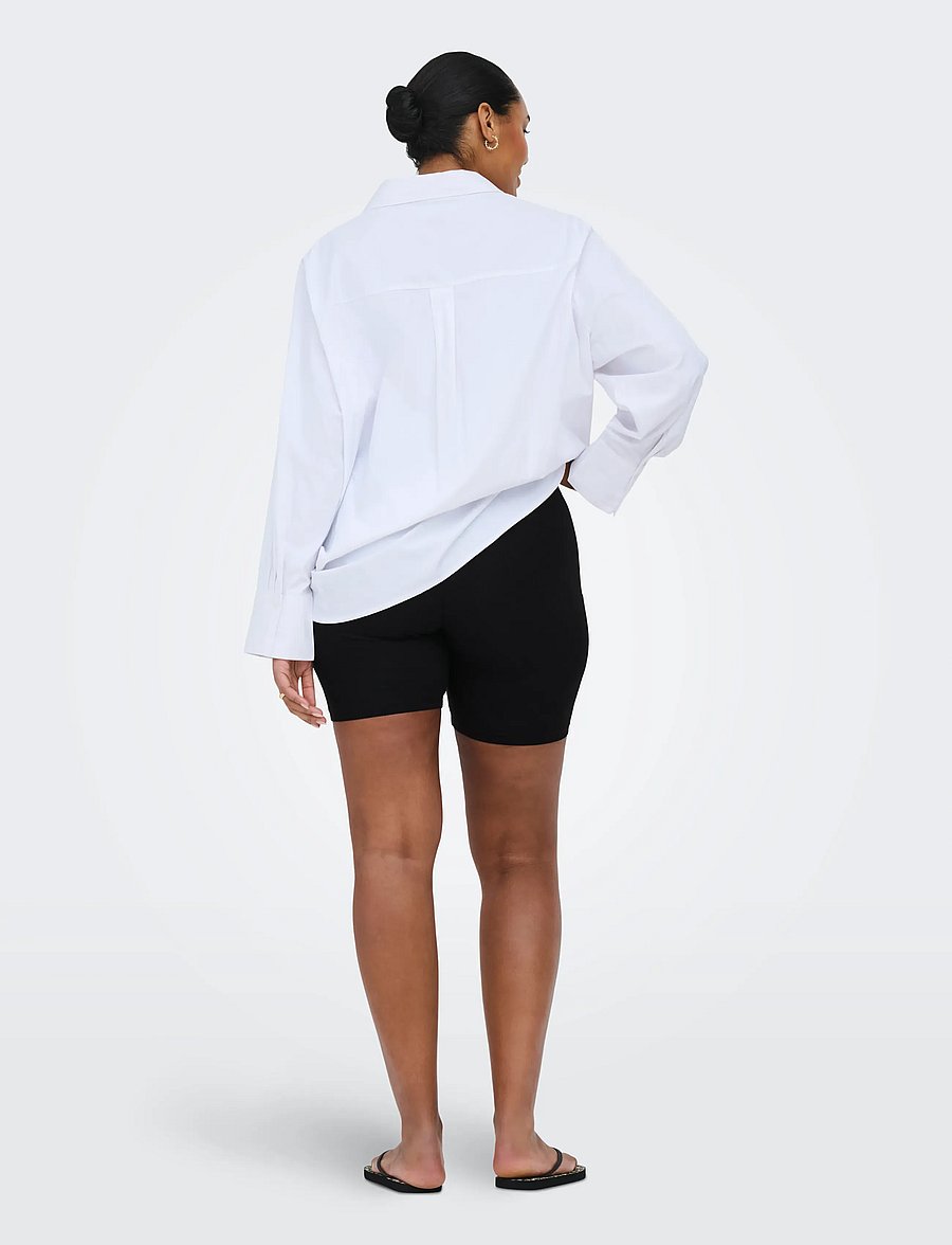 ONLY Carmakoma - CARTIME SHORTS JRS NOOS - 1/2 längd - black - 3