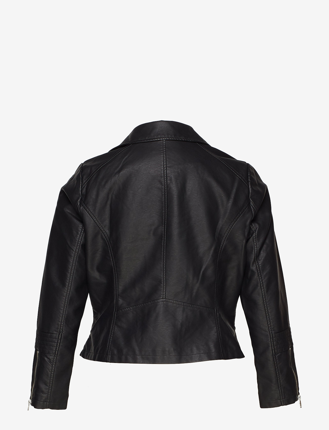 ONLY Carmakoma - CAREMMY FAUX LEATHER BIKER NOOS - kevättakit - black - 3