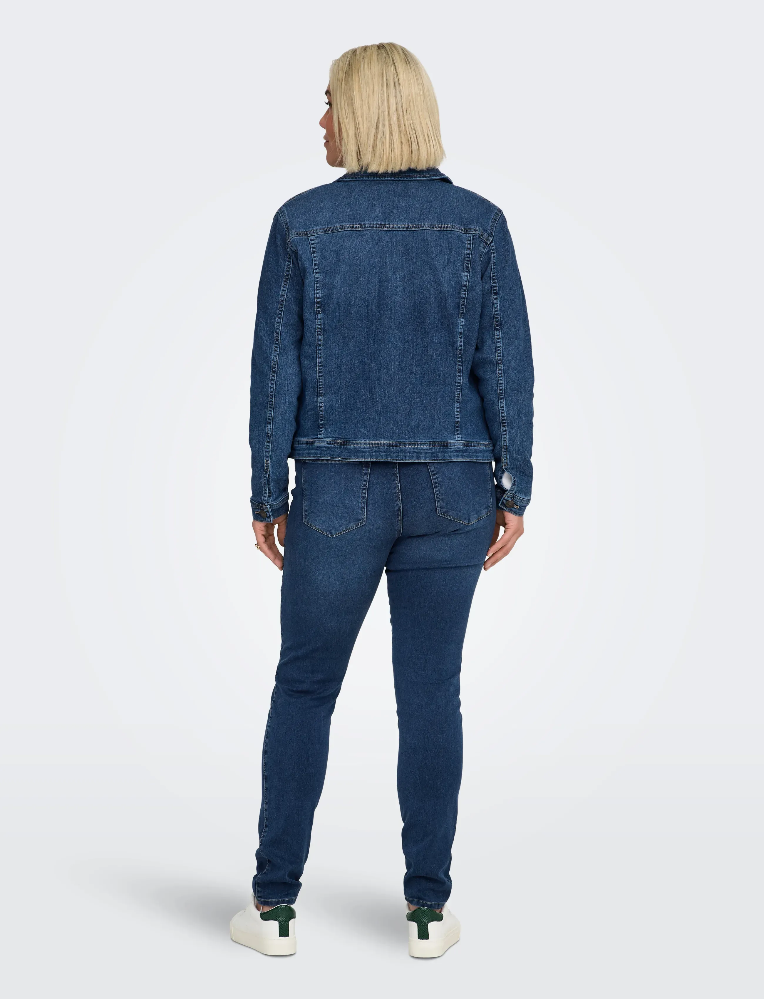 ONLY Carmakoma - CARAUGUSTA HW SK DNM JEANS  BJ13964 NOOS - jeans skinny - medium blue denim - 3