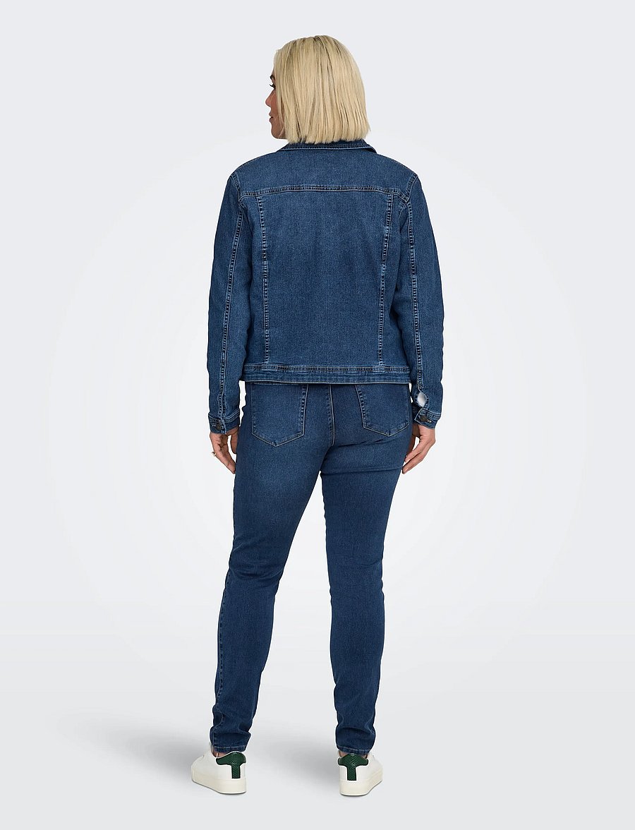 ONLY Carmakoma - CARAUGUSTA HW SK DNM JEANS BJ13964 NOOS - skinny jeans - medium blue denim - 3