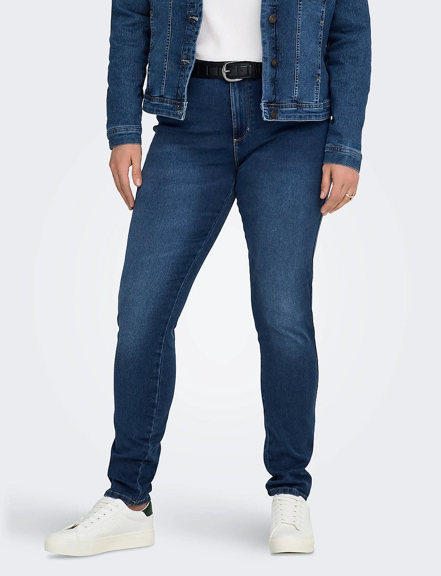 ONLY Carmakoma - CARAUGUSTA HW SK DNM JEANS BJ13964 NOOS - skinny jeans - medium blue denim - 5