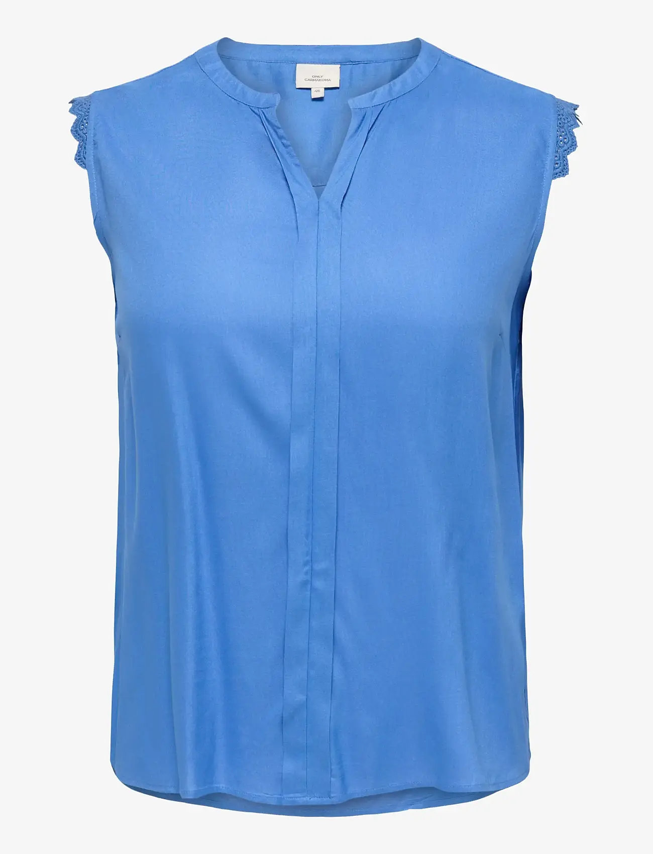 ONLY Carmakoma - CARMUMI S/L TOP WVN NOOS - varrukateta pluusid - ultramarine - 0