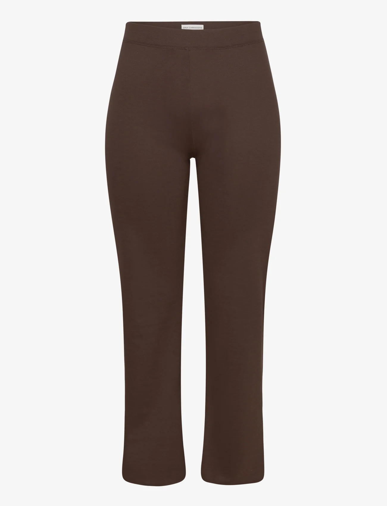 ONLY Carmakoma - CARPEVER FLARED PANTS JRS NOOS - die niedrigsten preise - chocolate brown - 0