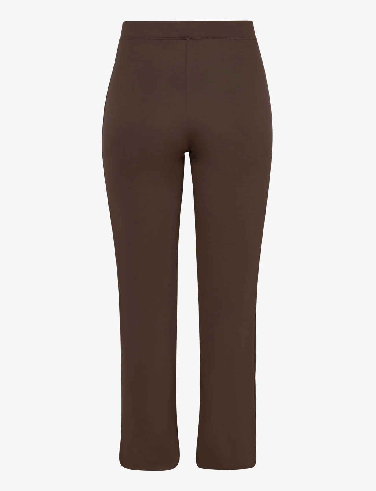 ONLY Carmakoma - CARPEVER FLARED PANTS JRS NOOS - die niedrigsten preise - chocolate brown - 1