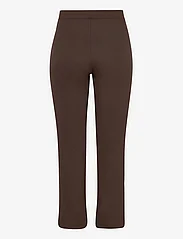 ONLY Carmakoma - CARPEVER FLARED PANTS JRS NOOS - laveste priser - chocolate brown - 1