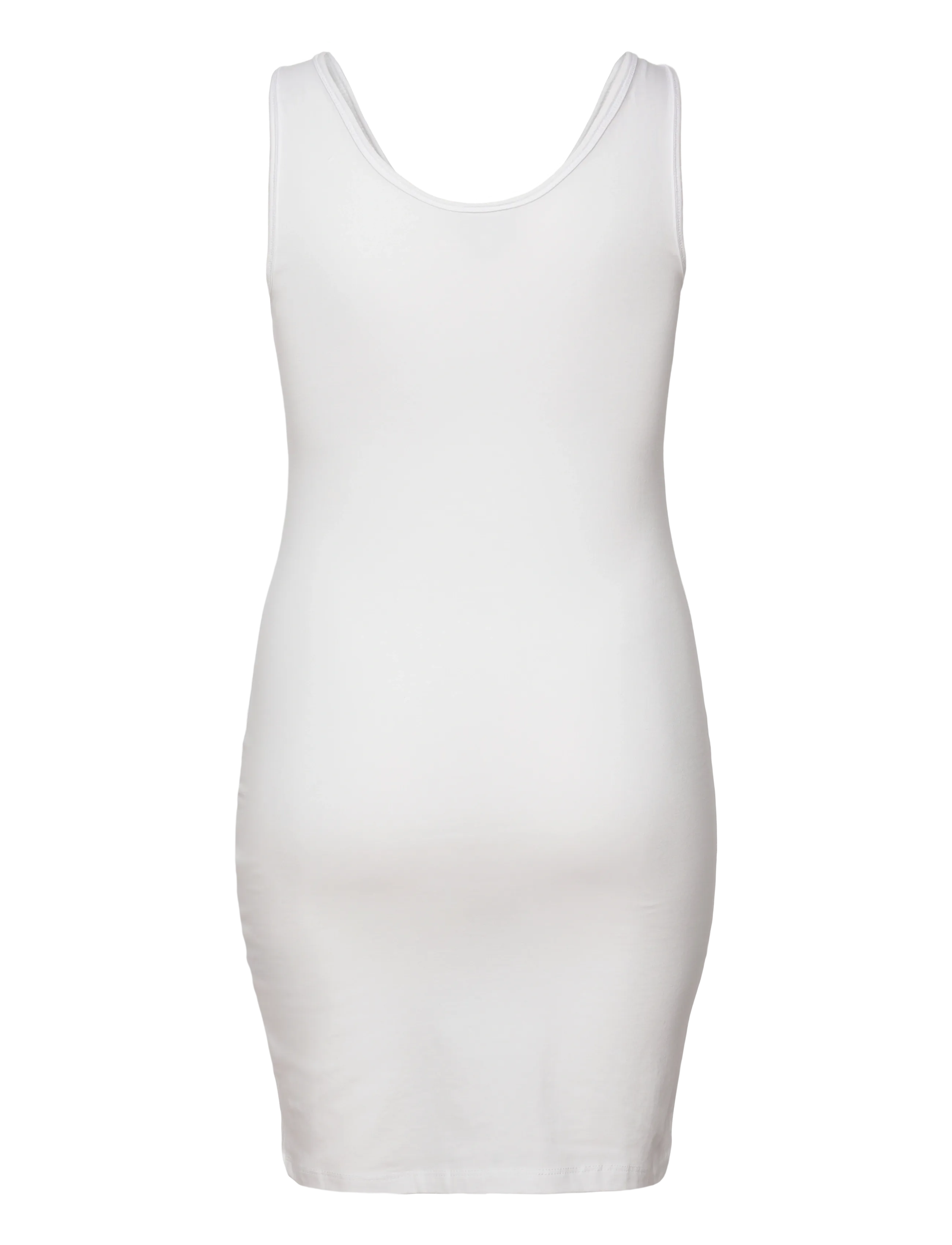 ONLY Carmakoma - CARTIME LIFE LONG TANK TOP - tanktops - bright white - 1