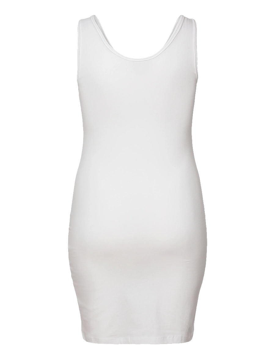 ONLY Carmakoma - CARTIME LIFE LONG TANK TOP - Ärmellose tops - bright white - 1