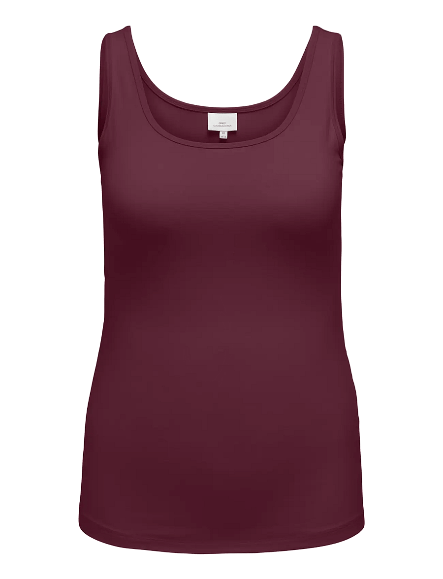 ONLY Carmakoma - CARTIME TANK TOP JRS - linnen - fig - 0