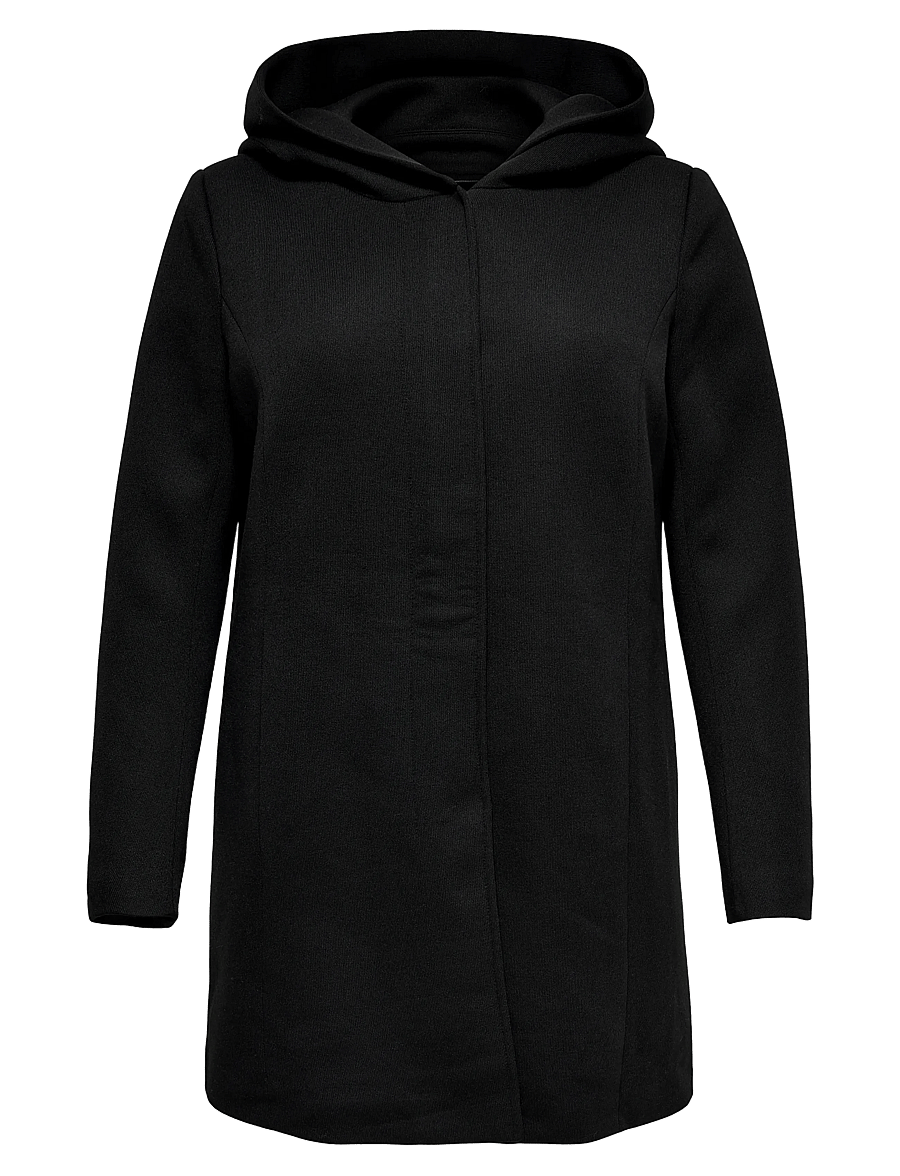 ONLY Carmakoma - CARSEDONA LIGHT COAT OTW NOOS - kerged mantlid - black - 1