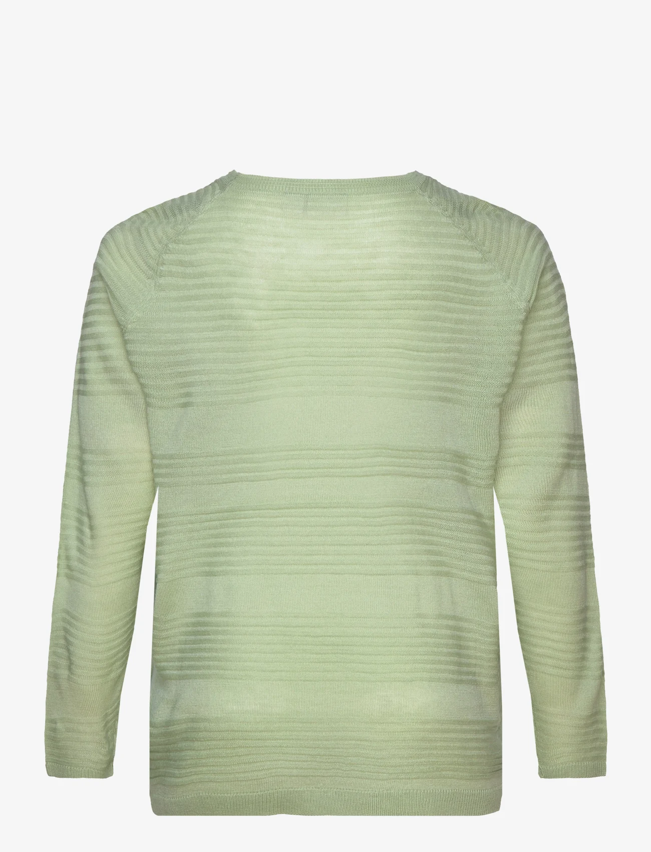 ONLY Carmakoma - CARAIRPLAIN L/S PULLOVER KNT NOOS - laagste prijzen - smoke green - 1