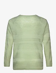 ONLY Carmakoma - CARAIRPLAIN L/S PULLOVER KNT NOOS - laagste prijzen - smoke green - 1