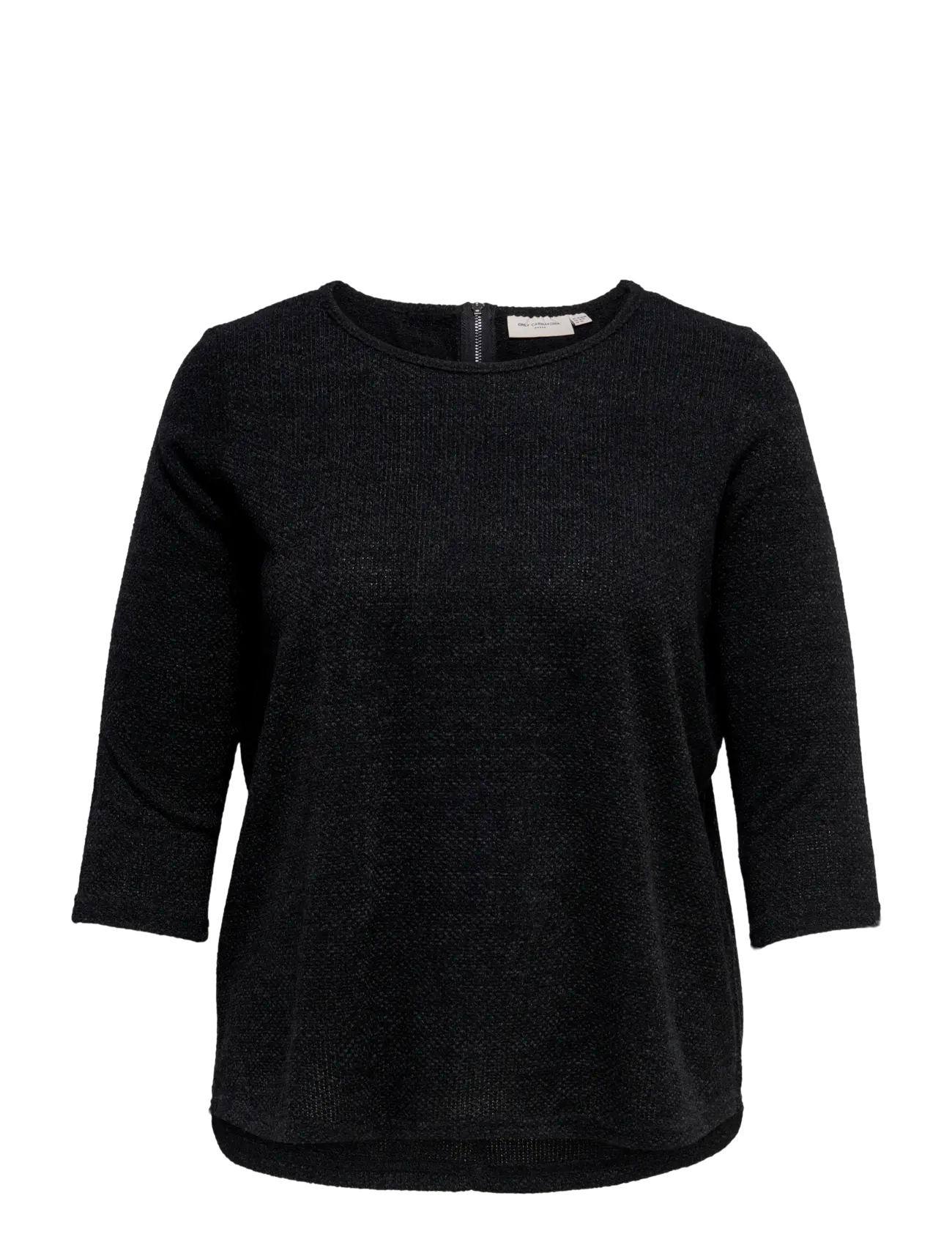 ONLY Carmakoma CARMARTHA 3/4 TOP JRS - T-Shirts & Tops - BLACK / black
