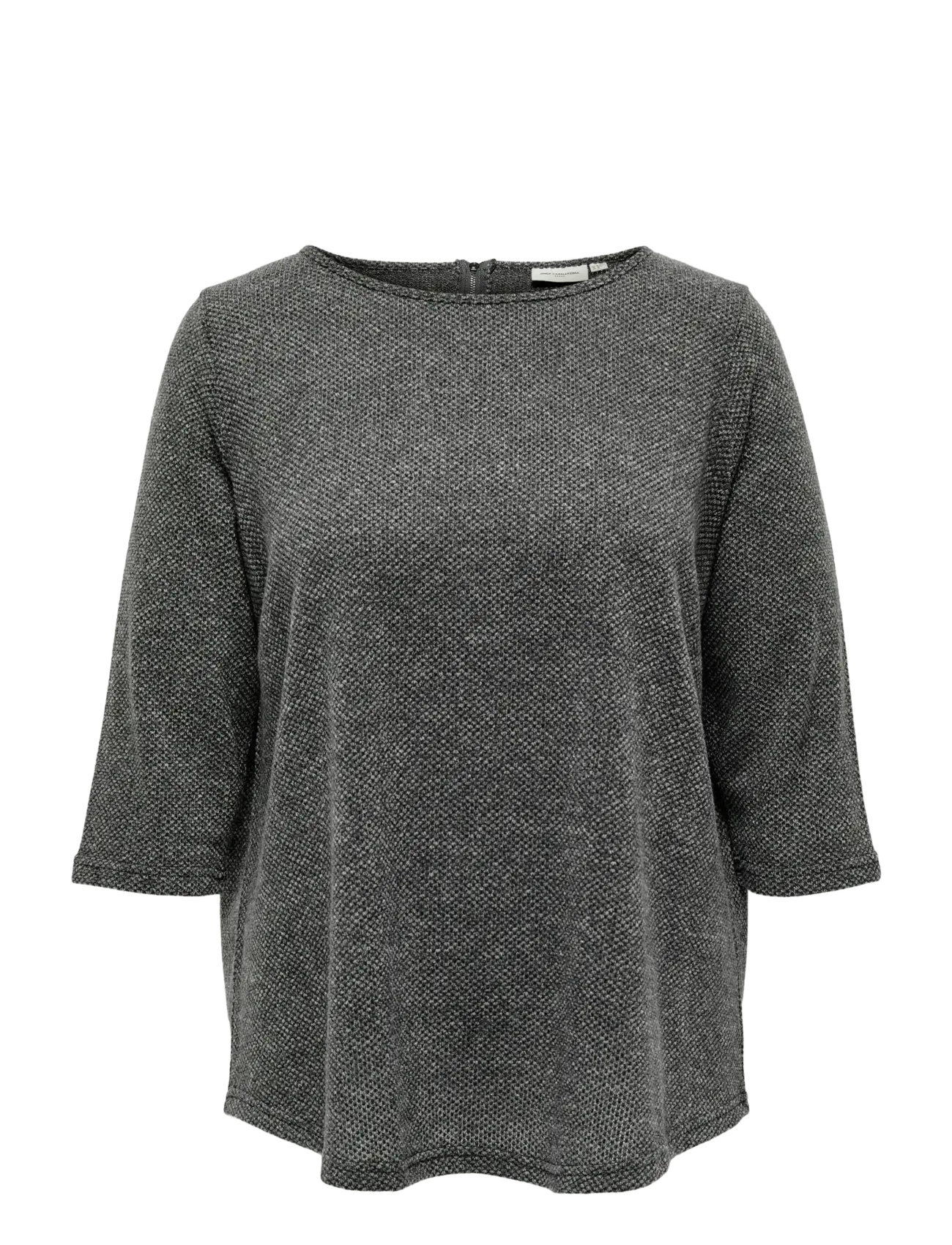 ONLY Carmakoma - CARMARTHA 3/4 TOP - dark grey melange - 1