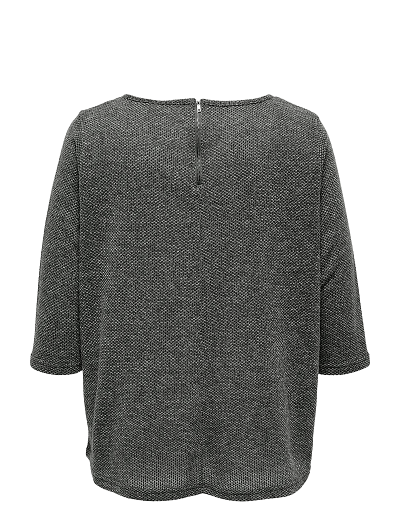 ONLY Carmakoma - CARMARTHA 3/4 TOP - dark grey melange - 2