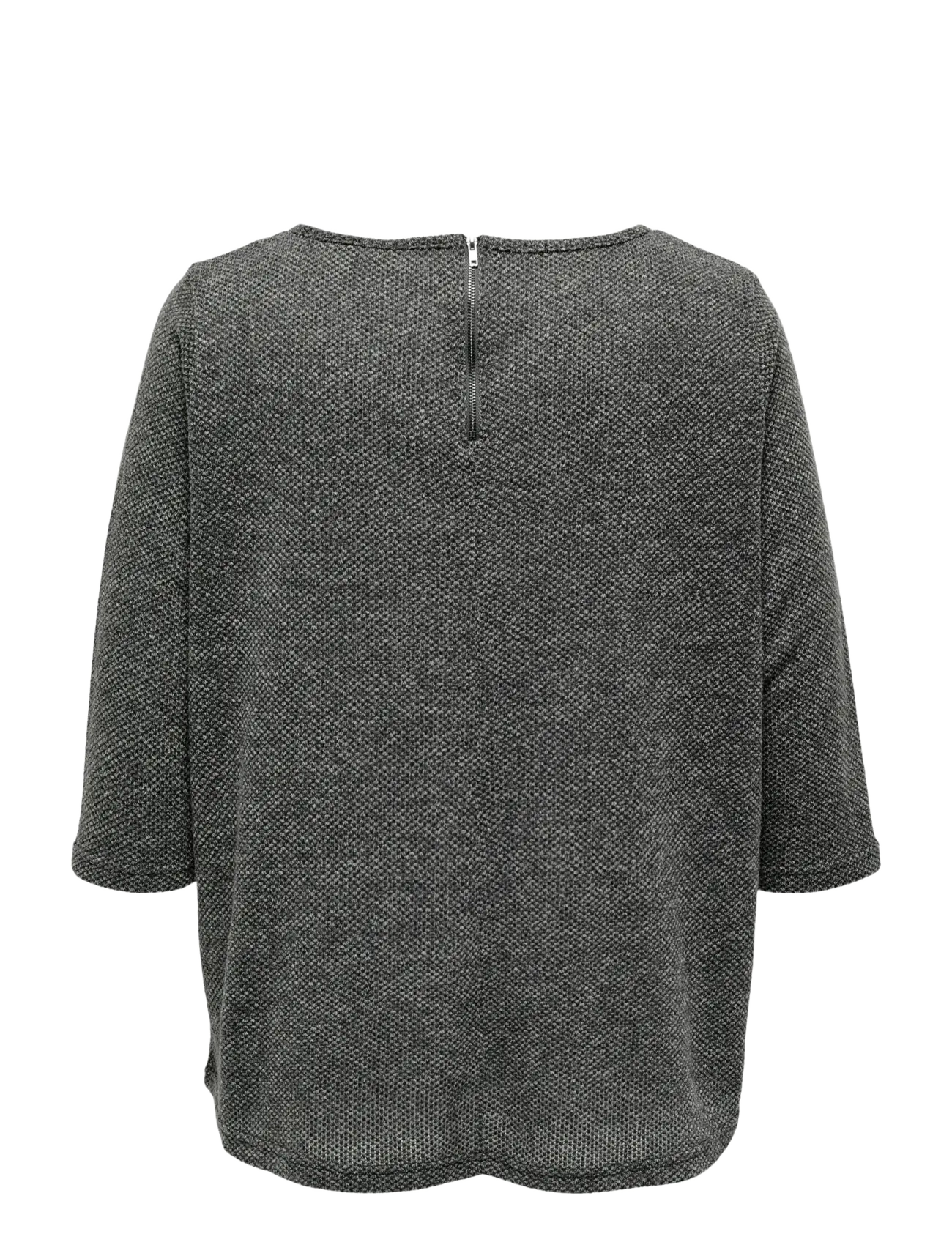 ONLY Carmakoma - CARMARTHA 3/4 TOP - dark grey melange - 2