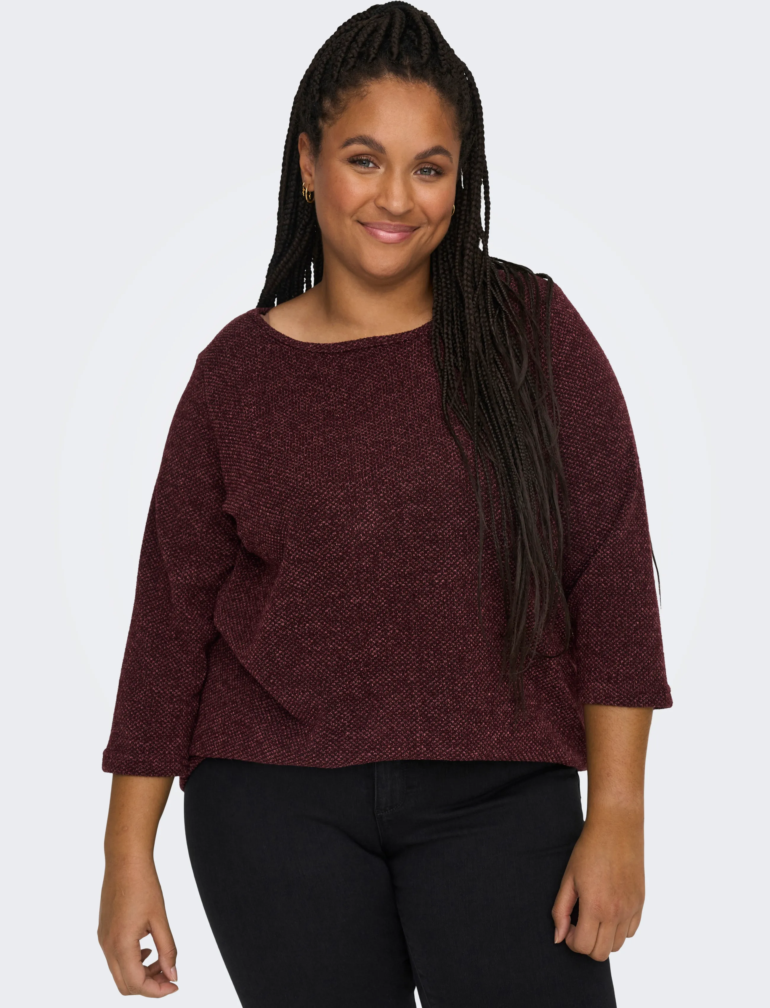 ONLY Carmakoma Carmartha 3/4 Top Jrs blusar dam – bild 6