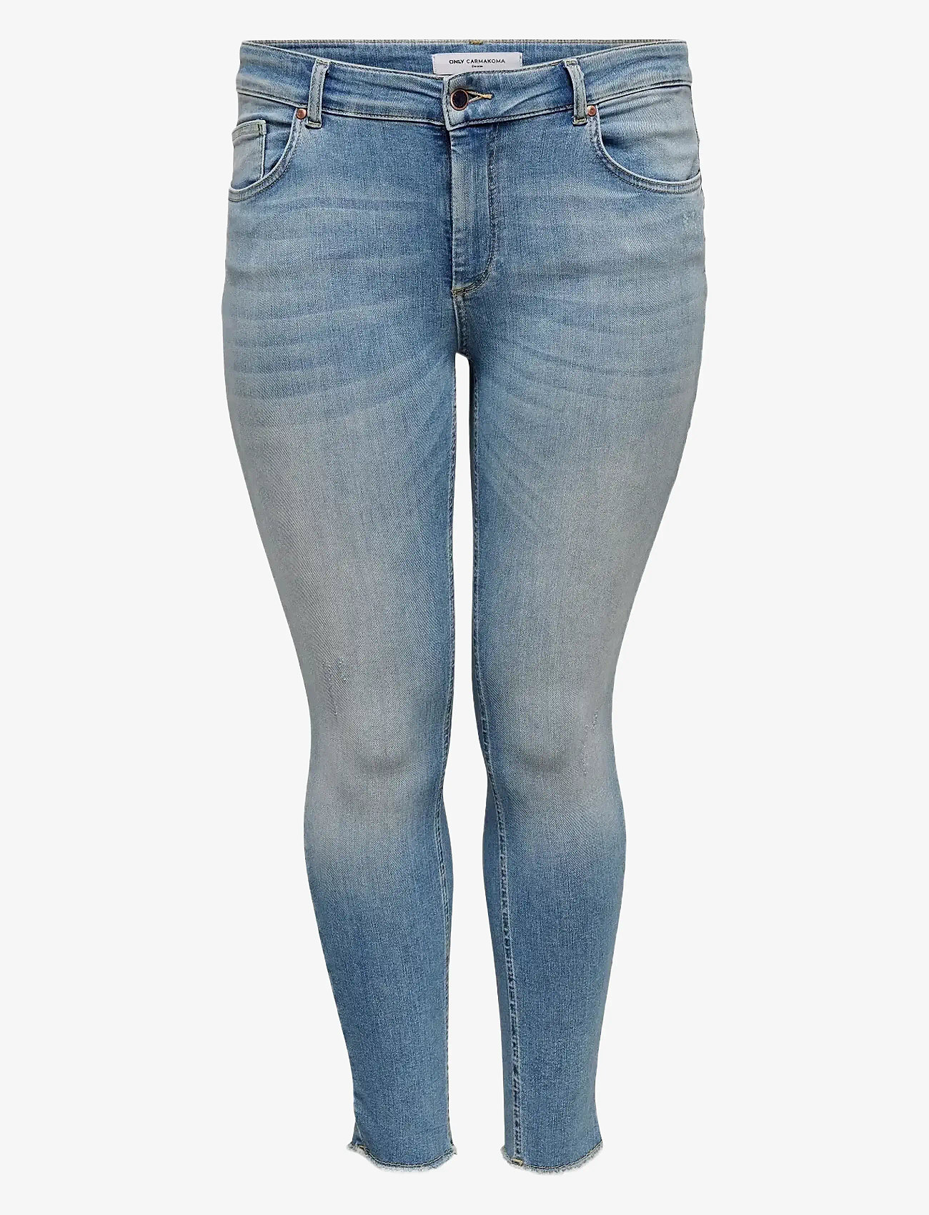 ONLY Carmakoma - CARWILLY REG SK ANK DNM REA1467 NOOS - skinny jeans - light blue denim - 1