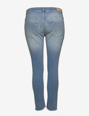 ONLY Carmakoma - CARWILLY REG ANK SK JEANS REA1467 - skinny jeans - light blue denim - 1