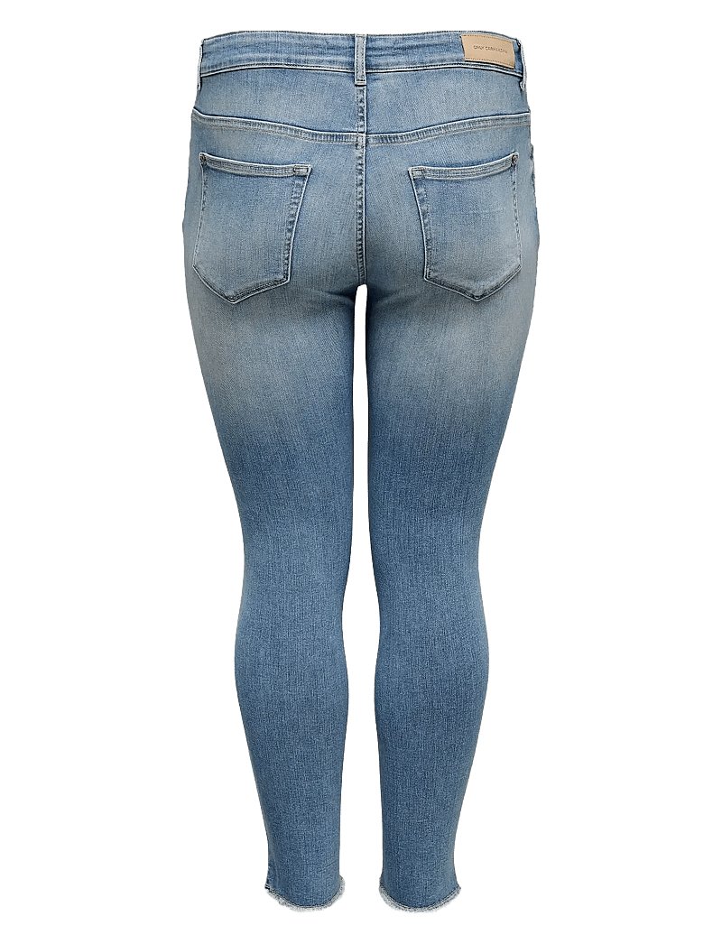 ONLY Carmakoma - CARWILLY REG ANK SK JEANS REA1467 - skinny jeans - light blue denim - 2