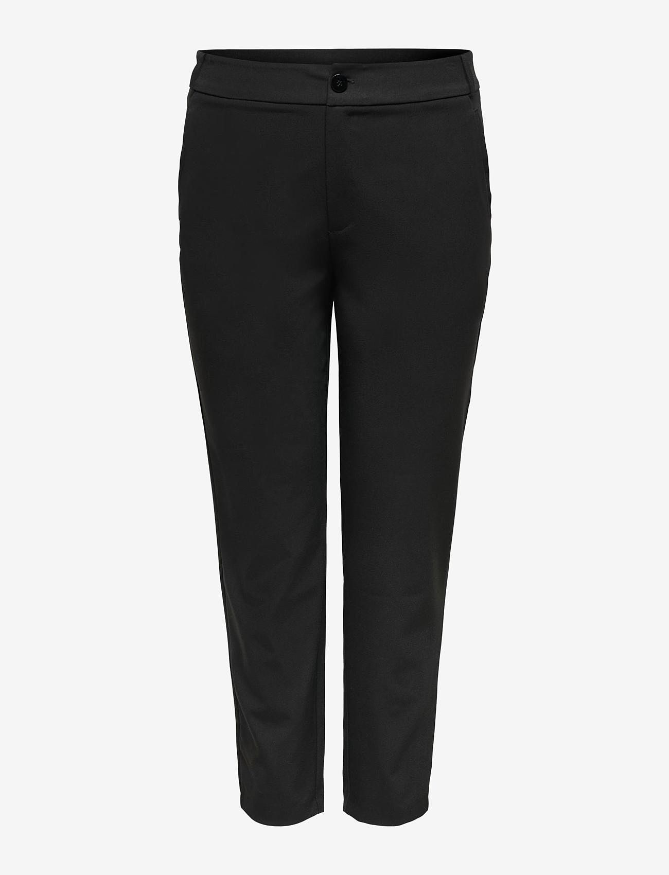 ONLY Carmakoma - CARRIDE PANTS - spodnie proste - black - 0