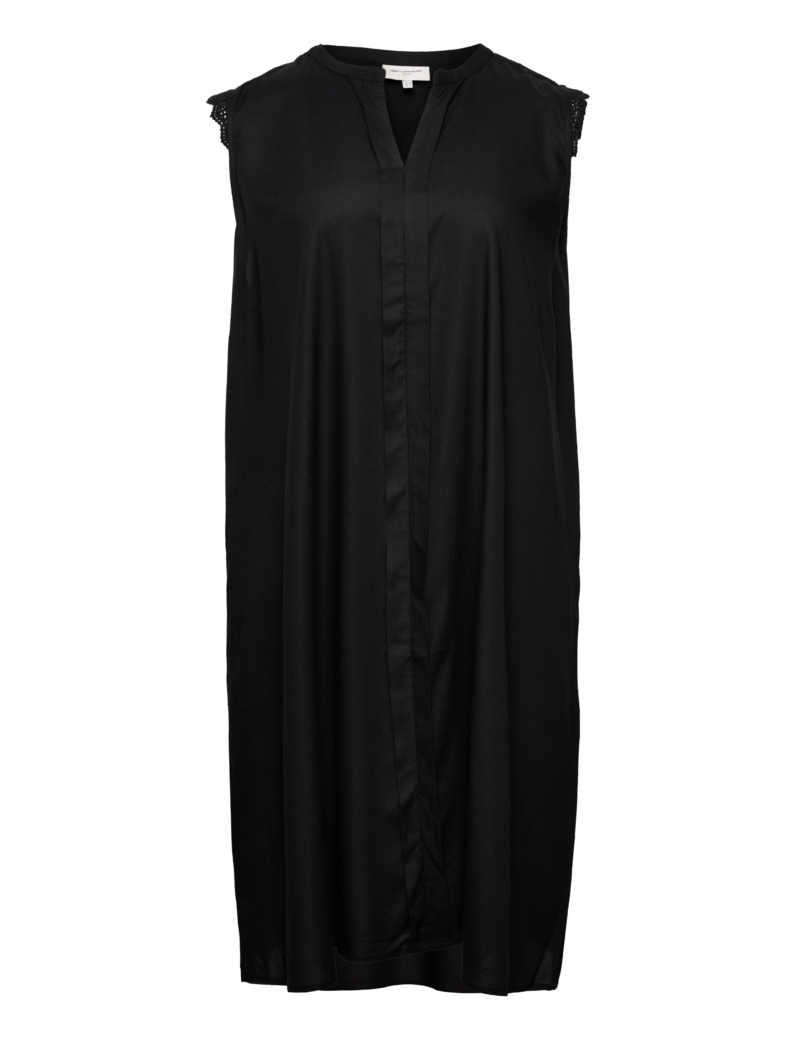 ONLY Carmakoma - CARMUMI SL KNEE DRESS WVN - black - 0