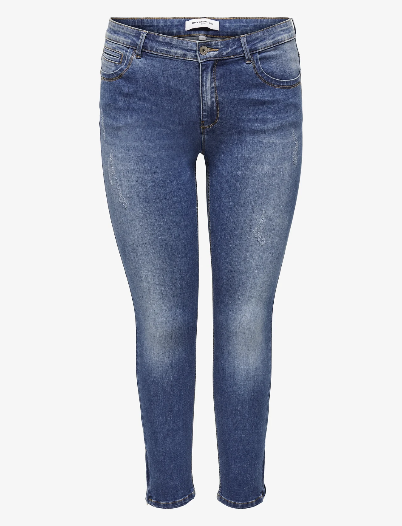 ONLY Carmakoma - CARKARLA REG ANK  SK JEANS BJ11336 NOOS - skinny jeans - medium blue denim - 0