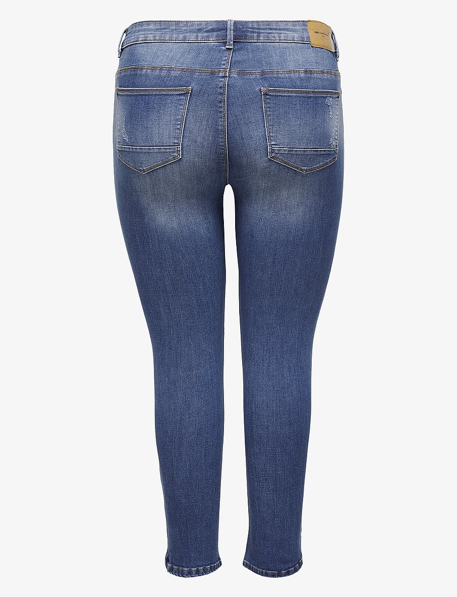ONLY Carmakoma - CARKARLA REG ANK SK JEANS BJ11336 NOOS - jeans skinny - medium blue denim - 2