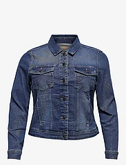 ONLY Carmakoma - CARWESPA DENIM JACKET MBD DNM NOOS - spring jackets - medium blue denim - 0