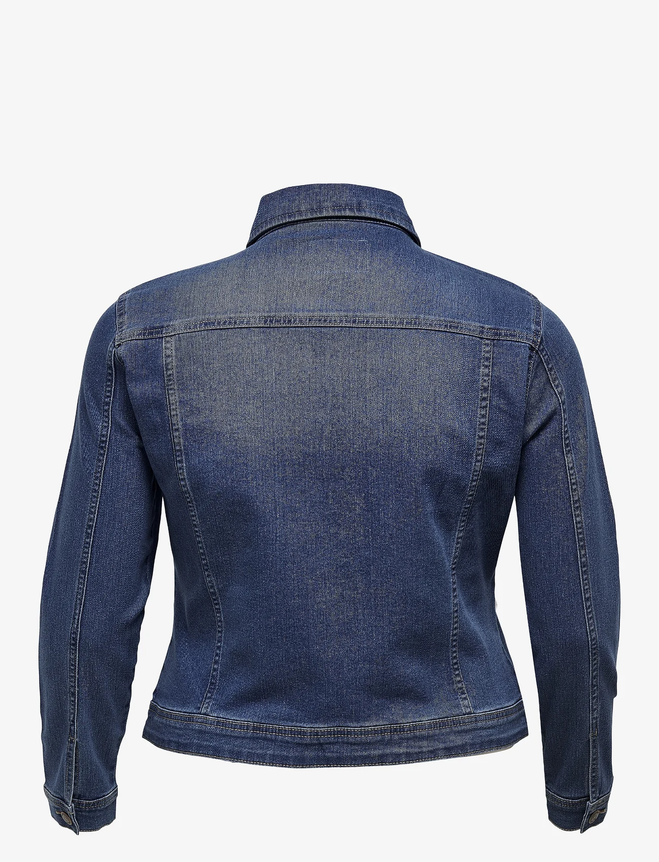 ONLY Carmakoma - CARWESPA DENIM JACKET MBD DNM NOOS - spring jackets - medium blue denim - 1
