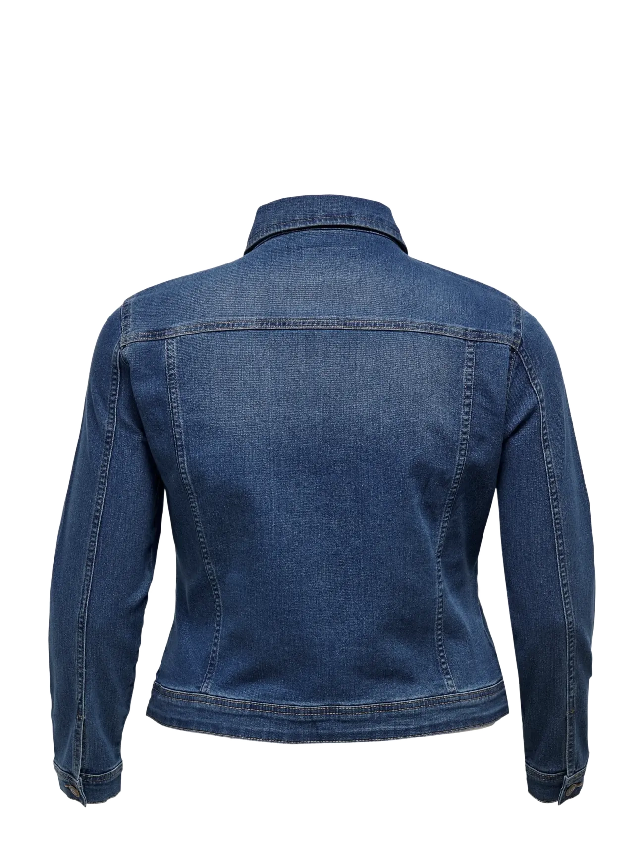 ONLY Carmakoma - CARWESPA DENIM JACKET MBD DNM NOOS - kurtki wiosenne - medium blue denim - 2