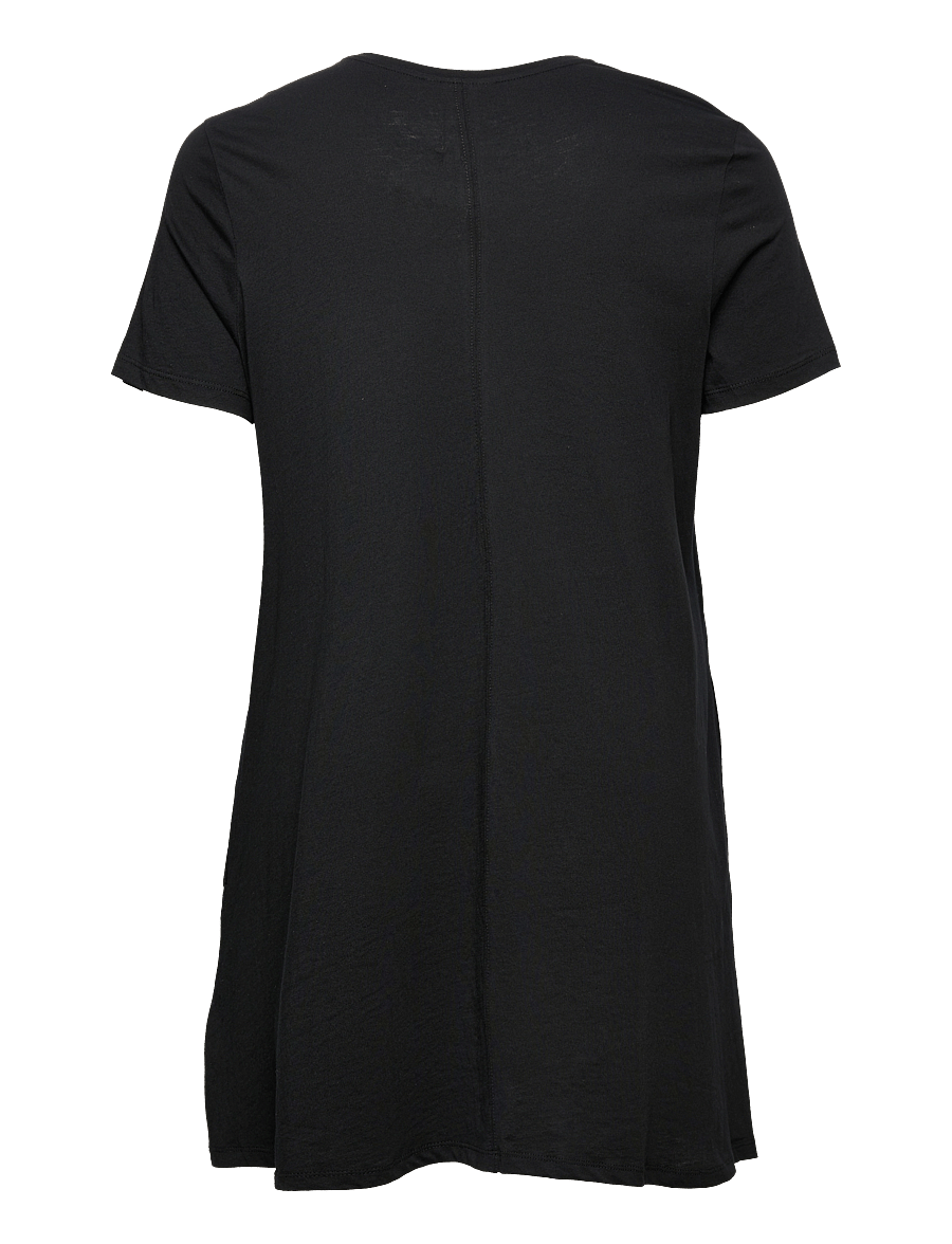 ONLY Carmakoma - CARAPRIL SS POCKET DRESS JRS - black - 1