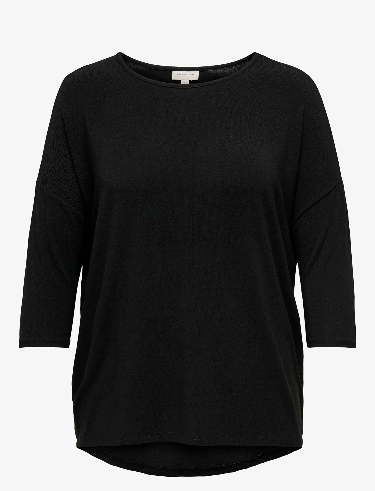 ONLY Carmakoma - CARLAMOUR 3/4 TOP - långärmade toppar - black - 1