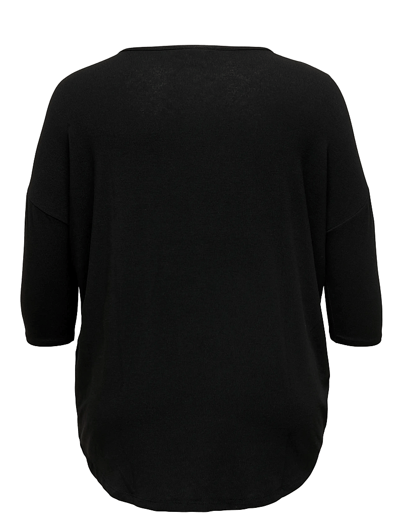 ONLY Carmakoma - CARLAMOUR 3/4 TOP - långärmade toppar - black - 2