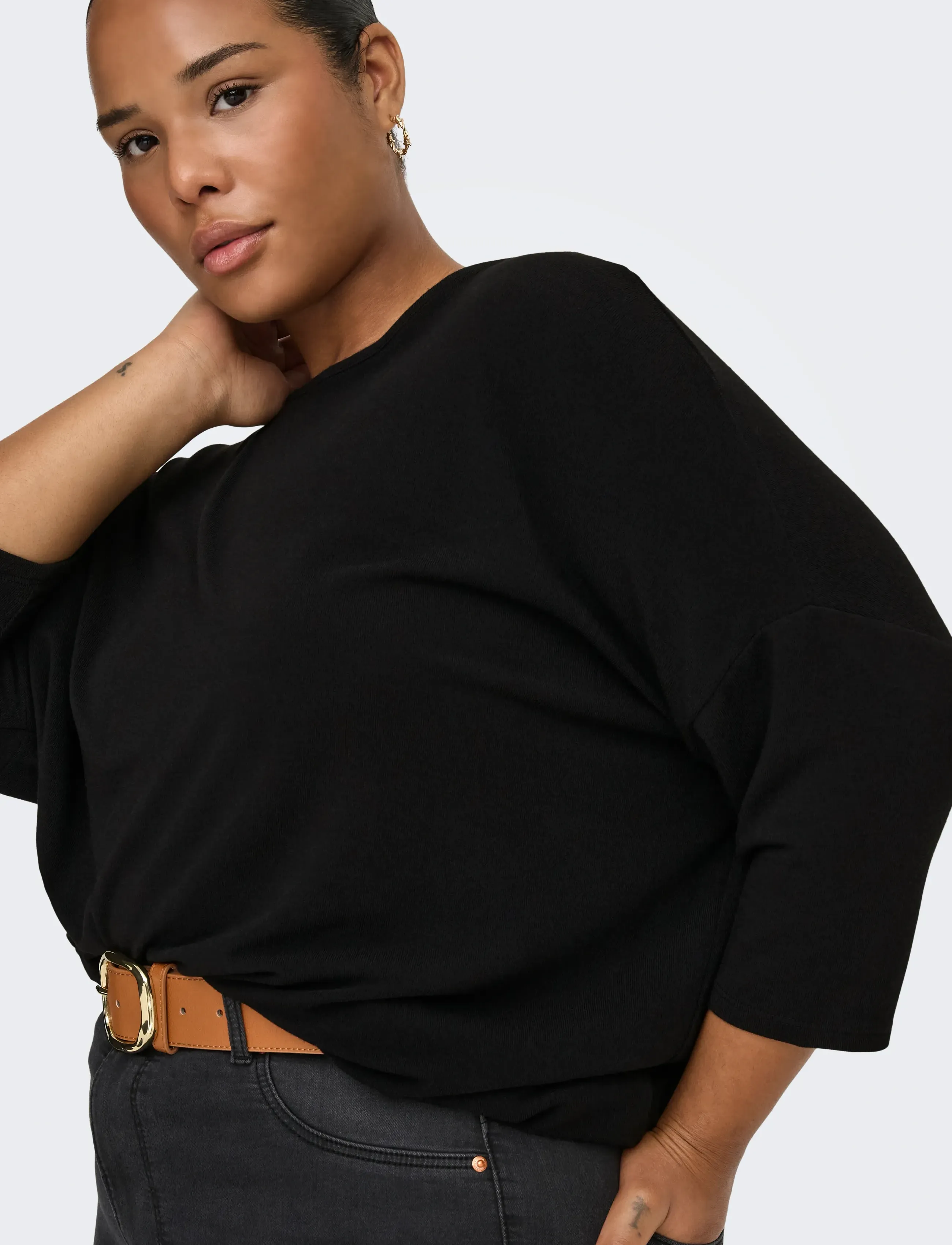 ONLY Carmakoma Carlamour 3/4 Top Jrs Noos långärmade t-shirt dam – bild 5