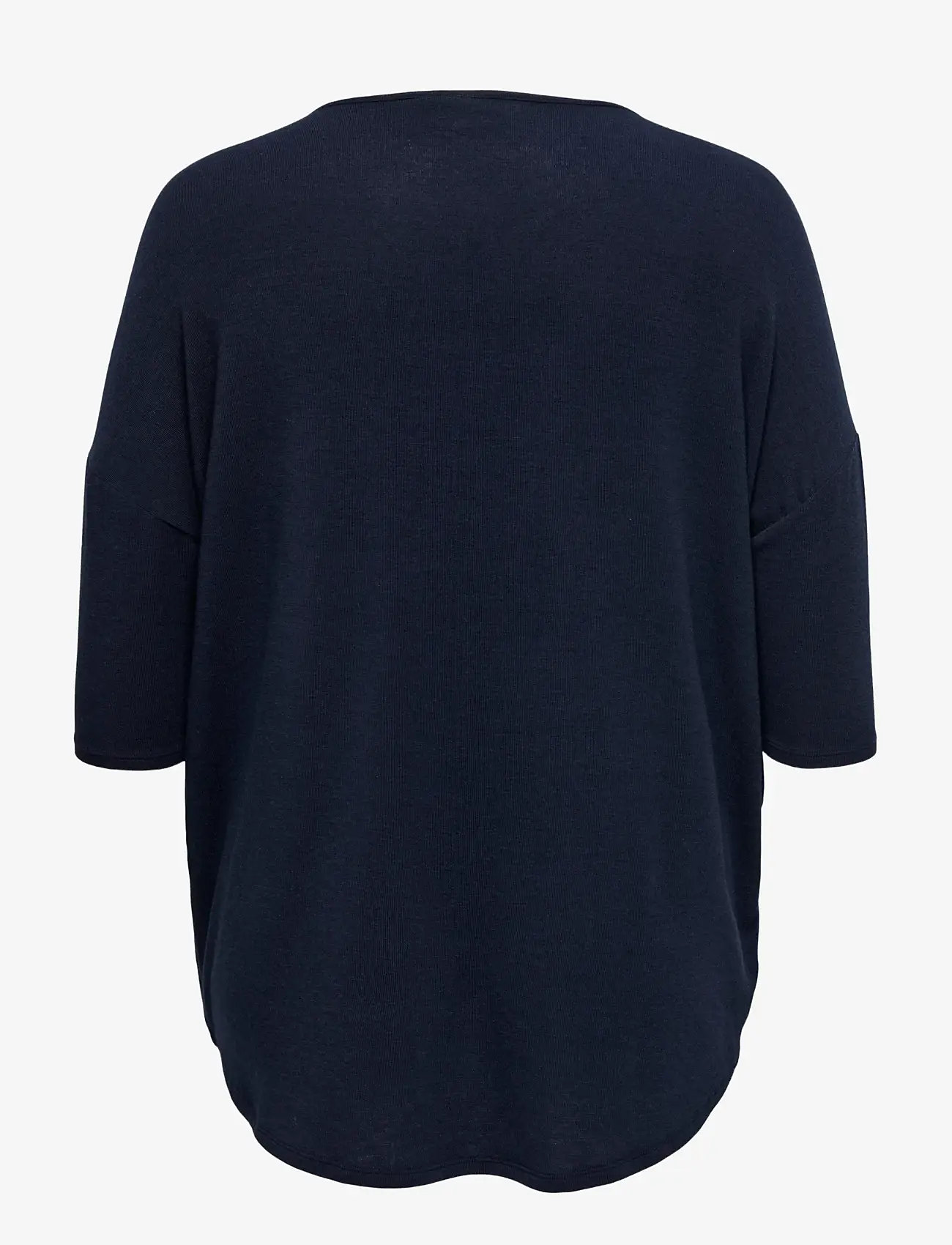 ONLY Carmakoma - CARLAMOUR 3/4 TOP - långärmade toppar - naval academy - 2