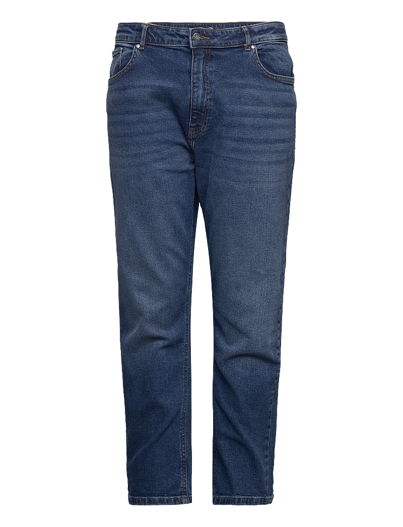 ONLY Carmakoma - CARENEDA MOM JEANS DNM - dark blue denim - 0
