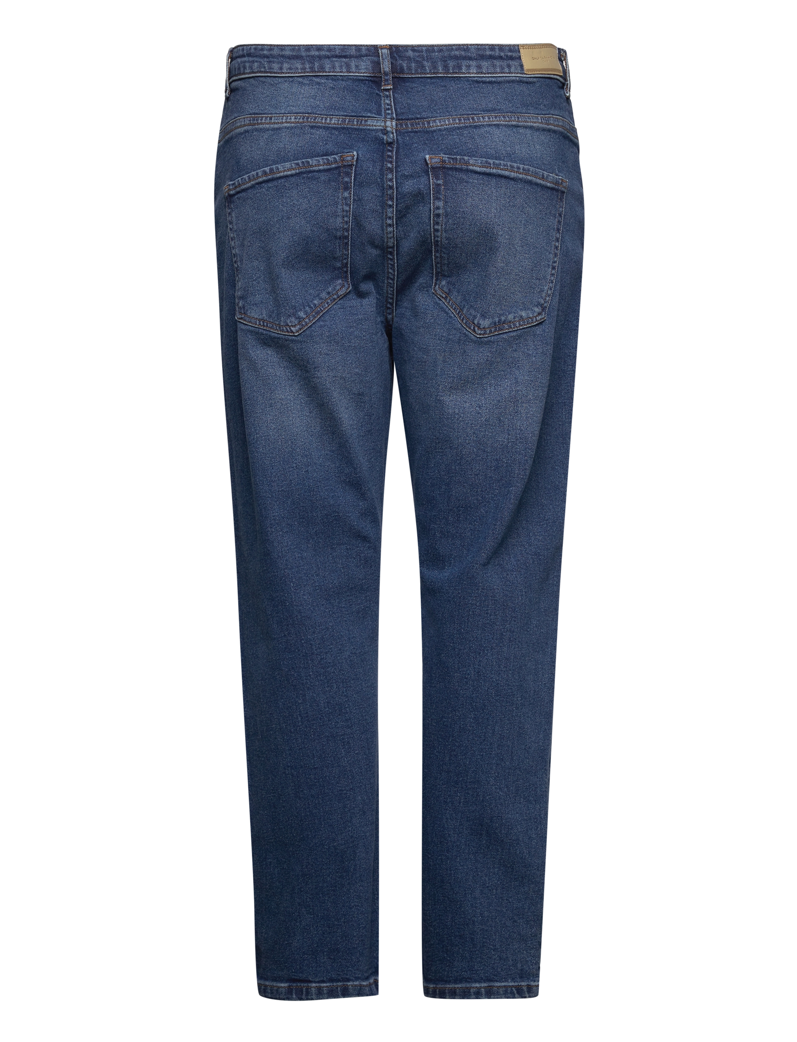 ONLY Carmakoma - CARENEDA MOM JEANS DNM - dark blue denim - 1