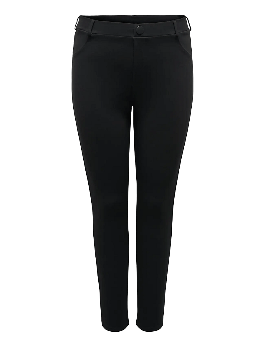 ONLY Carmakoma - CARTAY SHAPE UP LEGGINGS PNT - pidulikud püksid - black - 1
