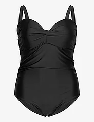 ONLY Carmakoma - CARELLY SWIMSUIT - swimsuits - black - 0