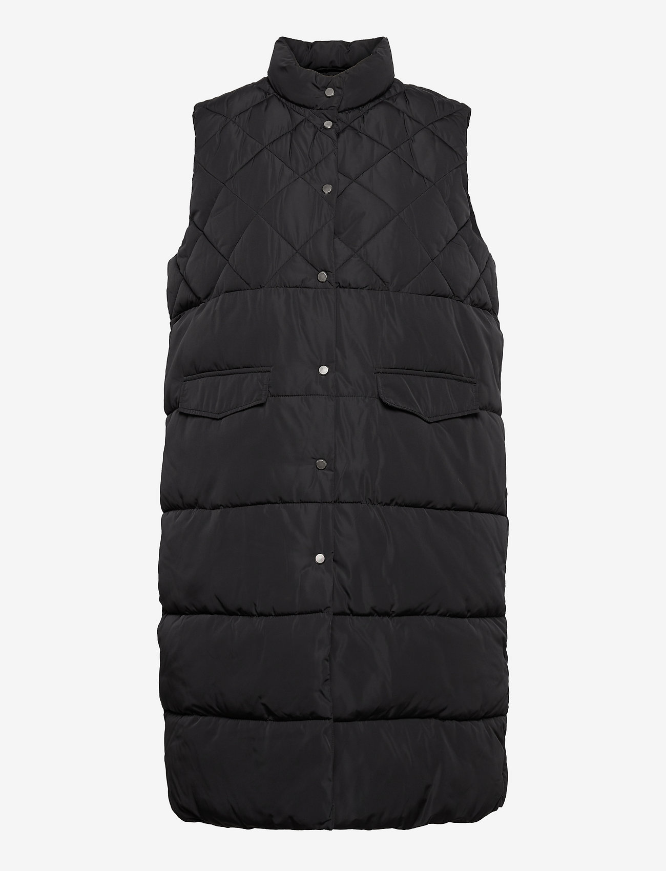 ONLY Carmakoma - CARSTACY QUILTED WAISTCOAT OTW - black - 0