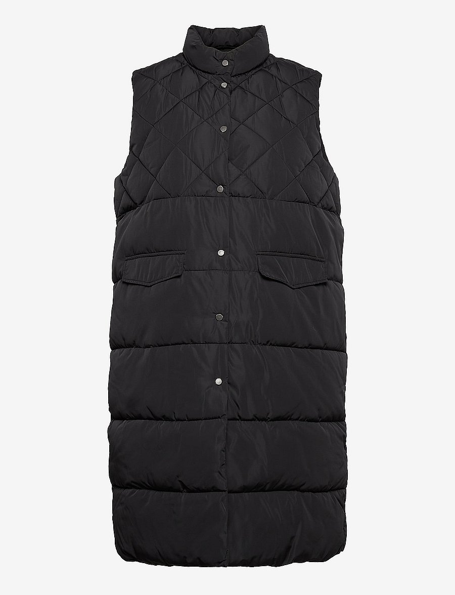 ONLY Carmakoma - CARSTACY QUILTED WAISTCOAT OTW - black - 0