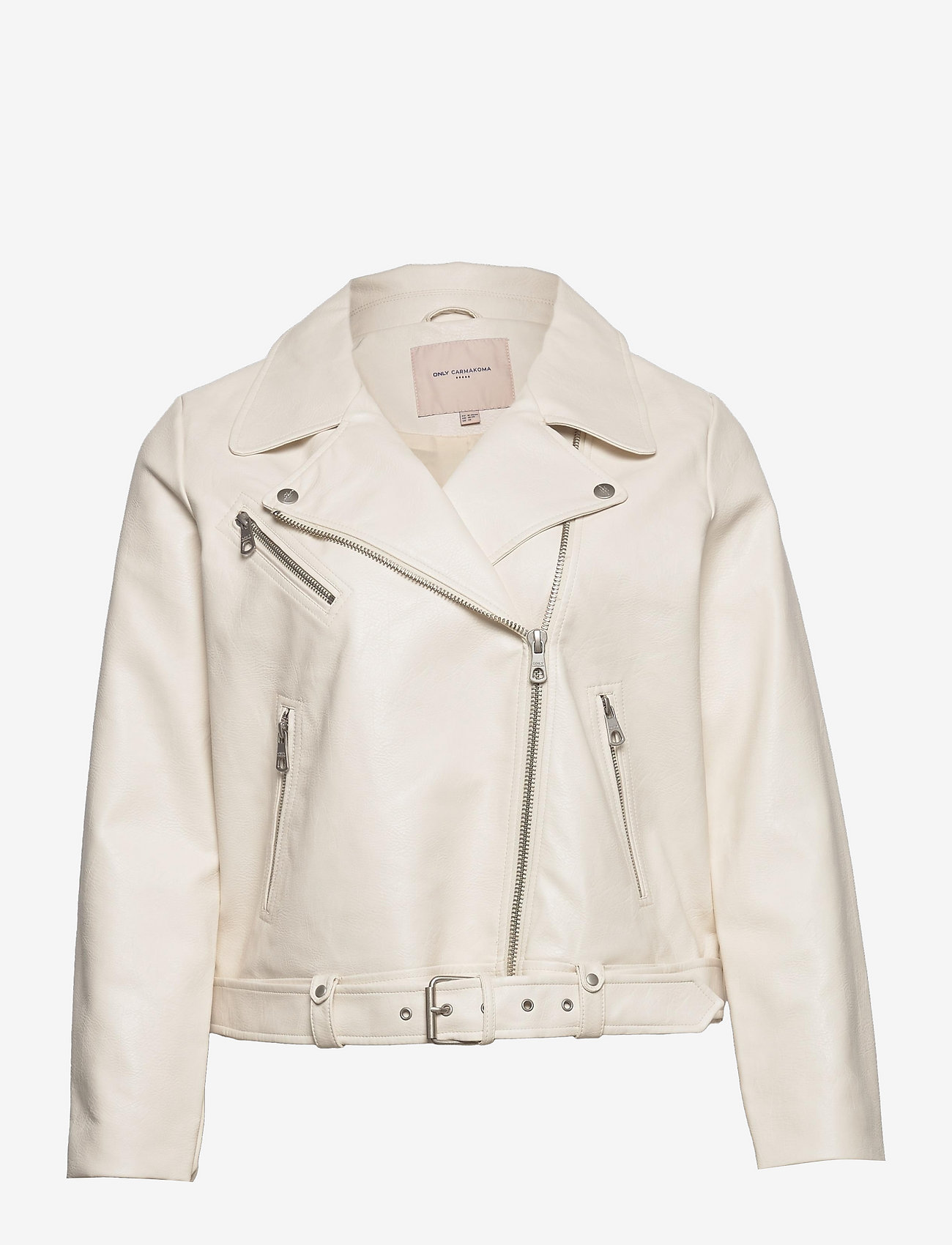 ONLY Carmakoma Carvera Faux Leather Biker Za Otw