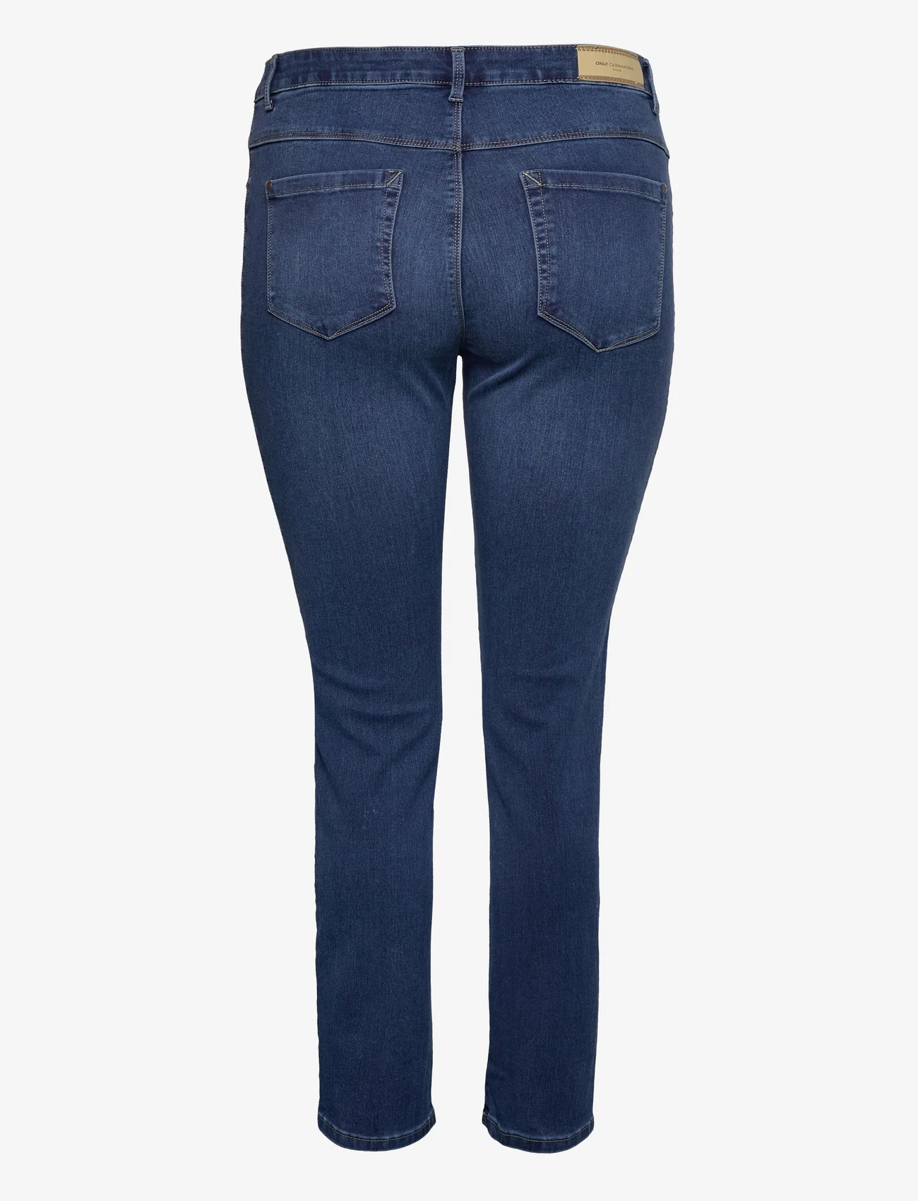 ONLY Carmakoma - CARAUGUSTA HW ST DNM JEANS BJ13964 NOOS - straight jeans - medium blue denim - 1