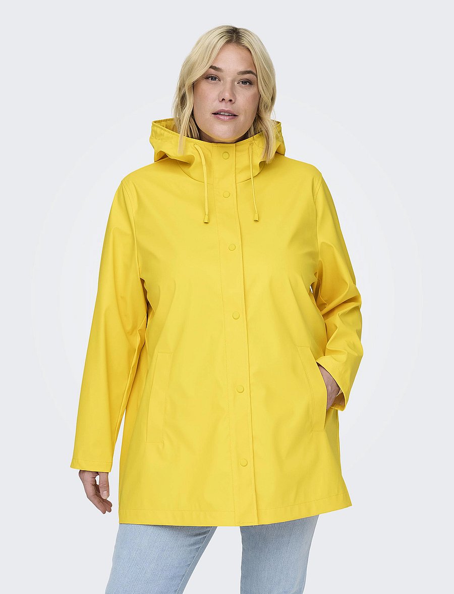 ONLY Carmakoma - CARELLEN RAINCOAT OTW - dandelion - 2