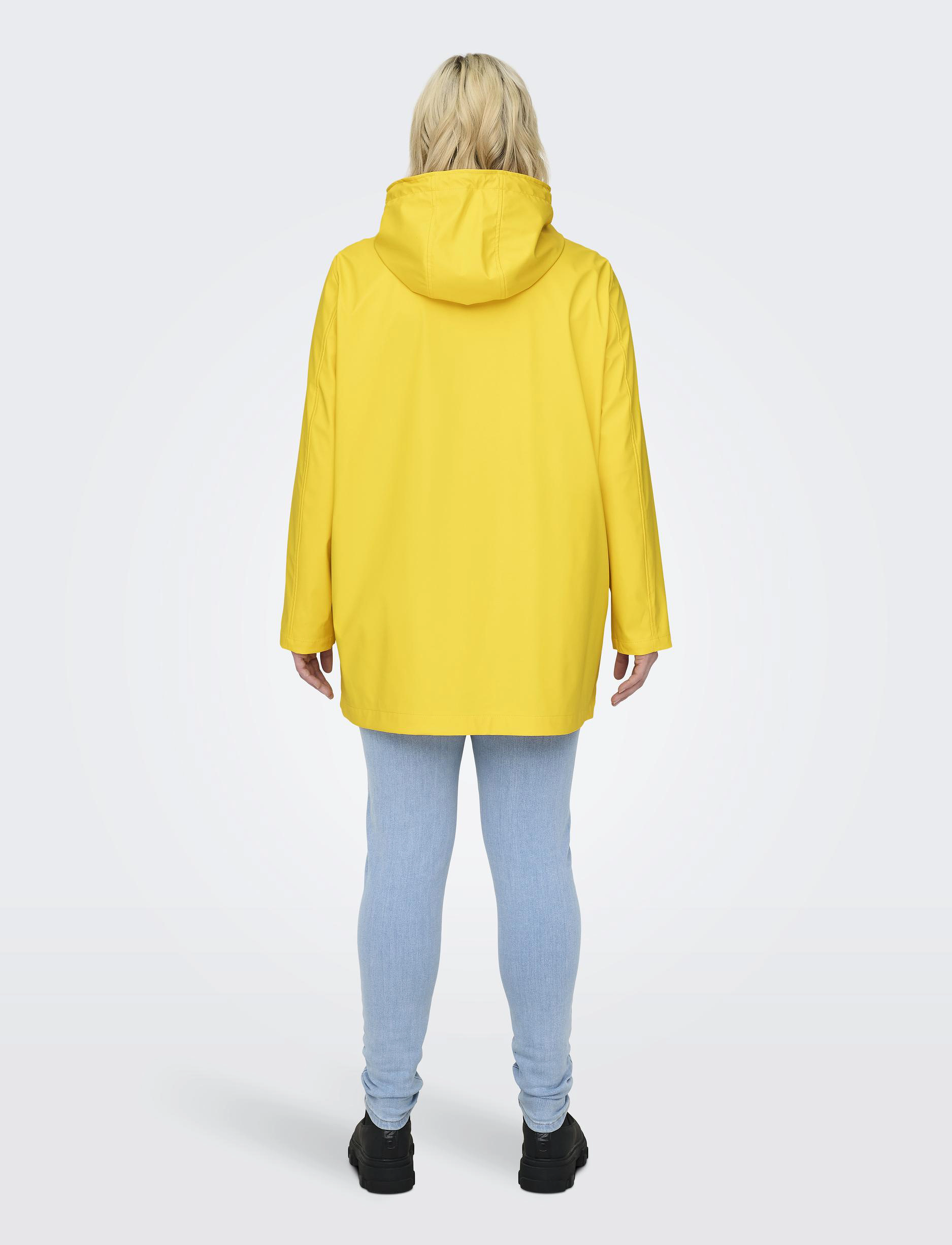 ONLY Carmakoma - CARELLEN RAINCOAT OTW - dandelion - 3